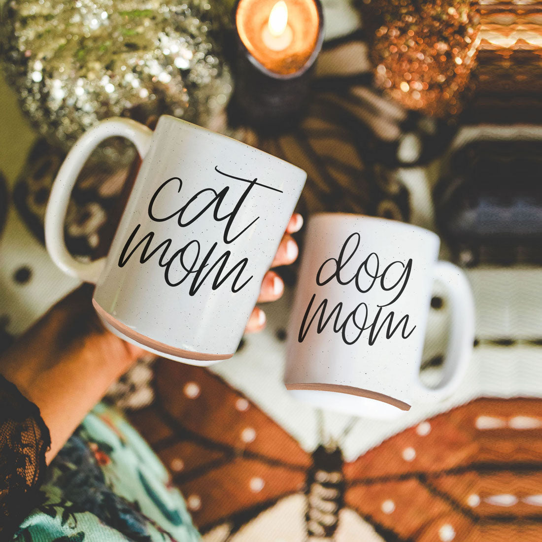 Cat Mom 16oz Double Wall Ceramic Mug