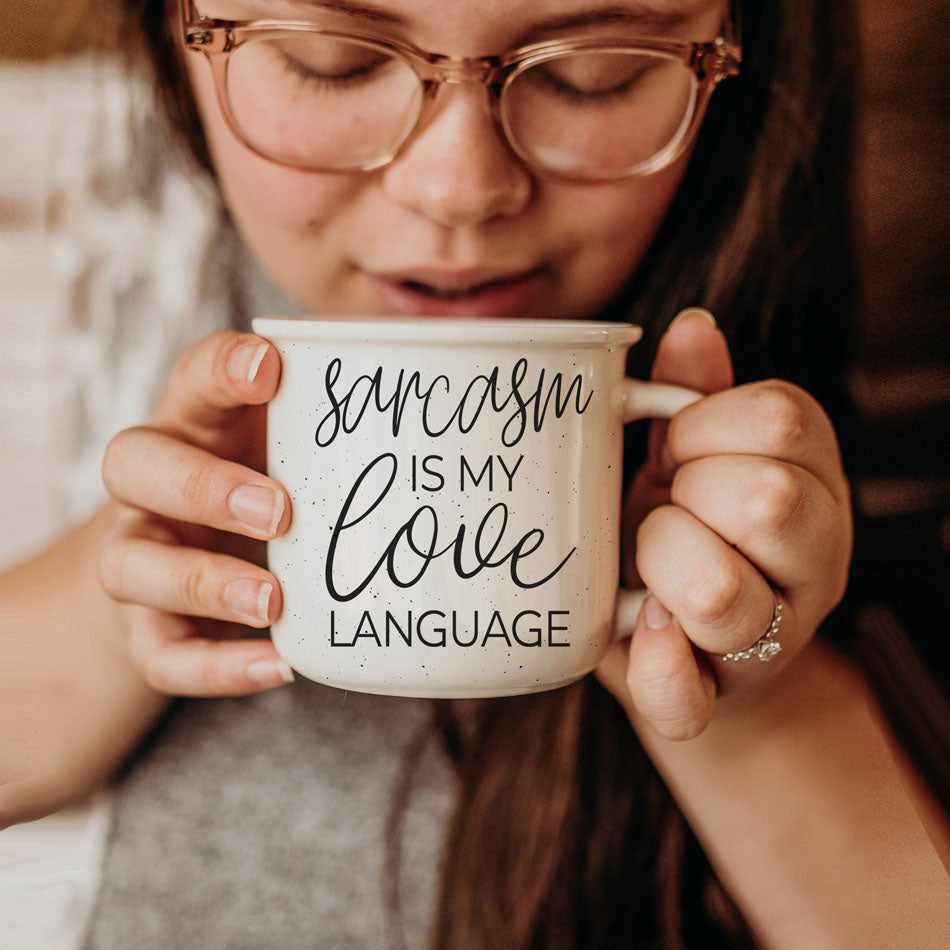 Sarcasm Is My Love Language 14oz Ceramic Mug