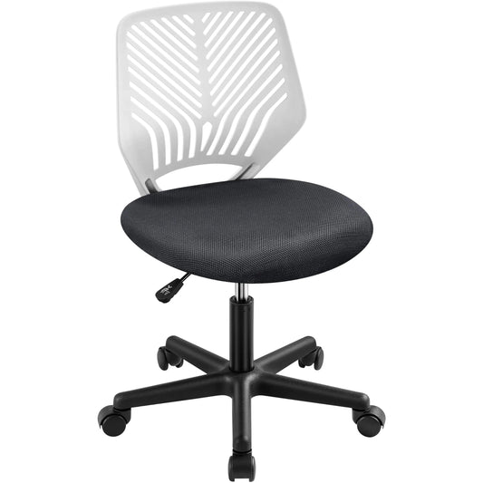 Students Desk Chair - Low-Back Armless with Lumbar Support
