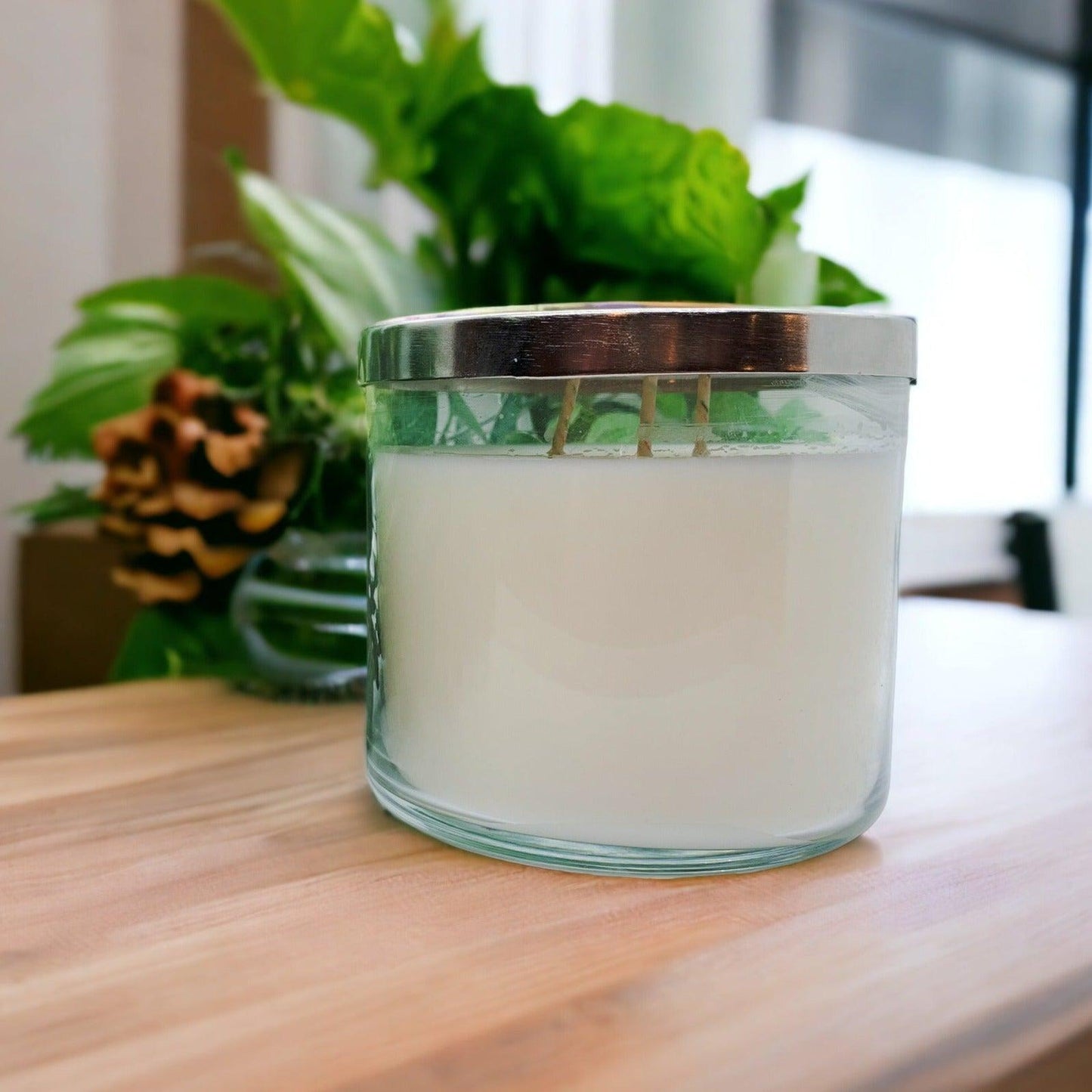 Simplistic 3-Wick Soy Candle - 14.5oz Unlabeled