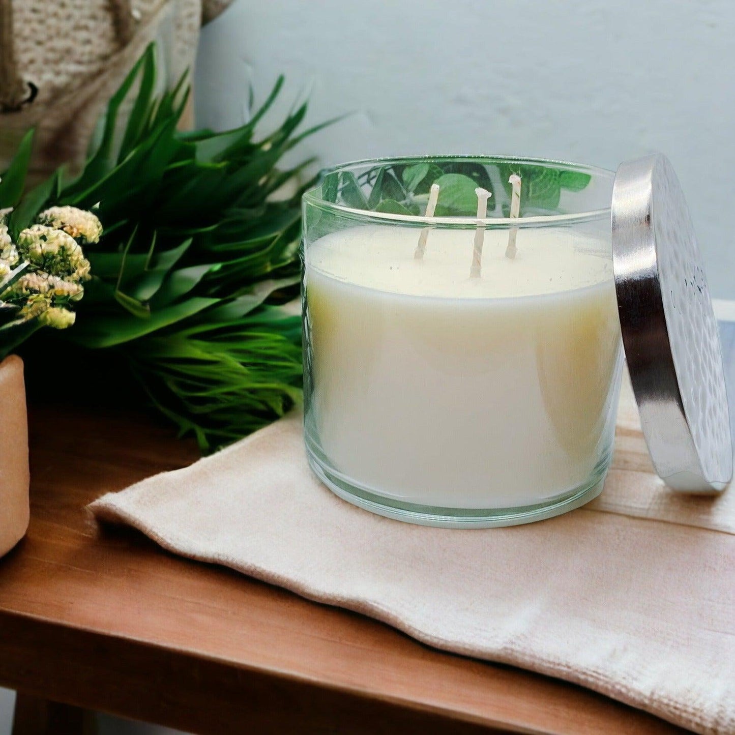 Simplistic 3-Wick Soy Candle - 14.5oz Unlabeled