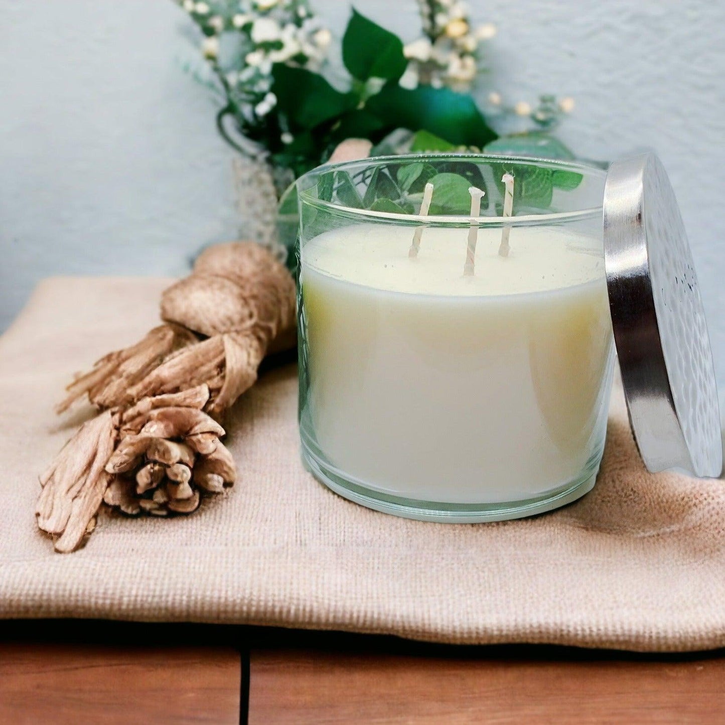 Simplistic 3-Wick Soy Candle - 14.5oz Unlabeled