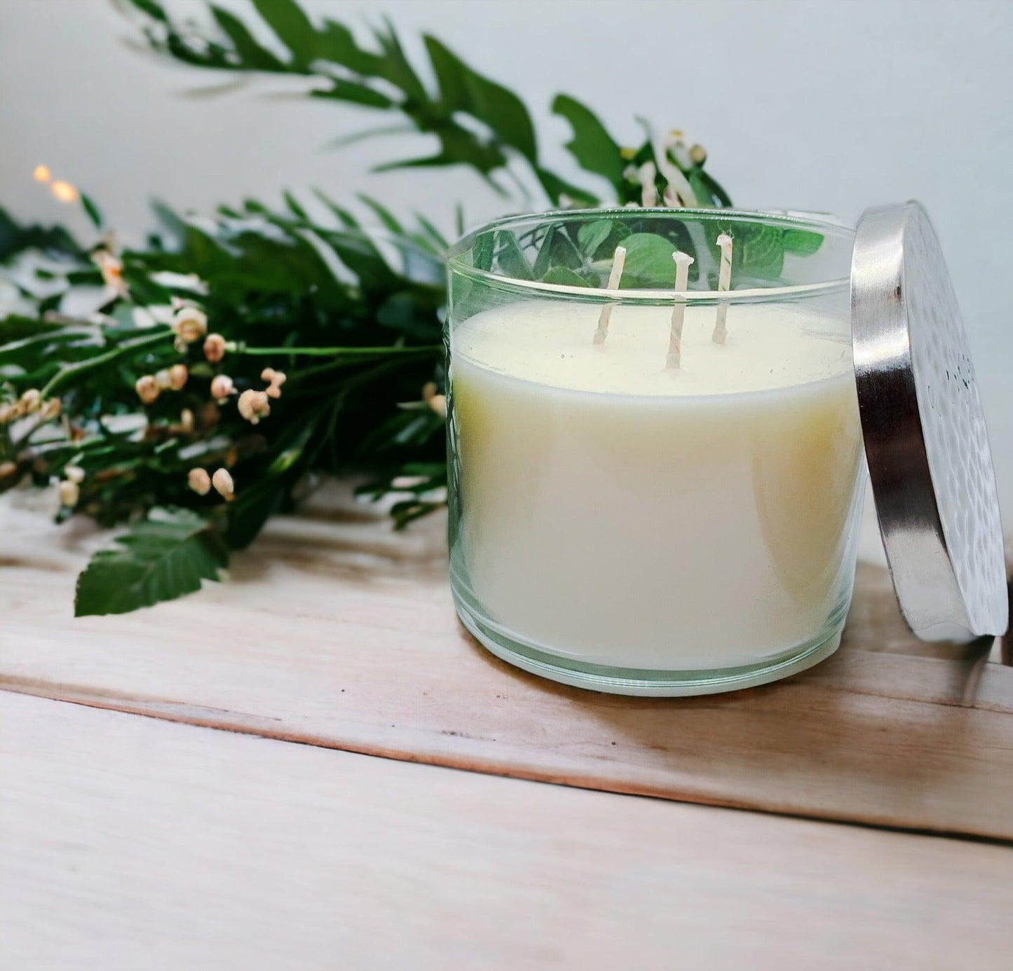 Simplistic 3-Wick Soy Candle - 14.5oz Unlabeled