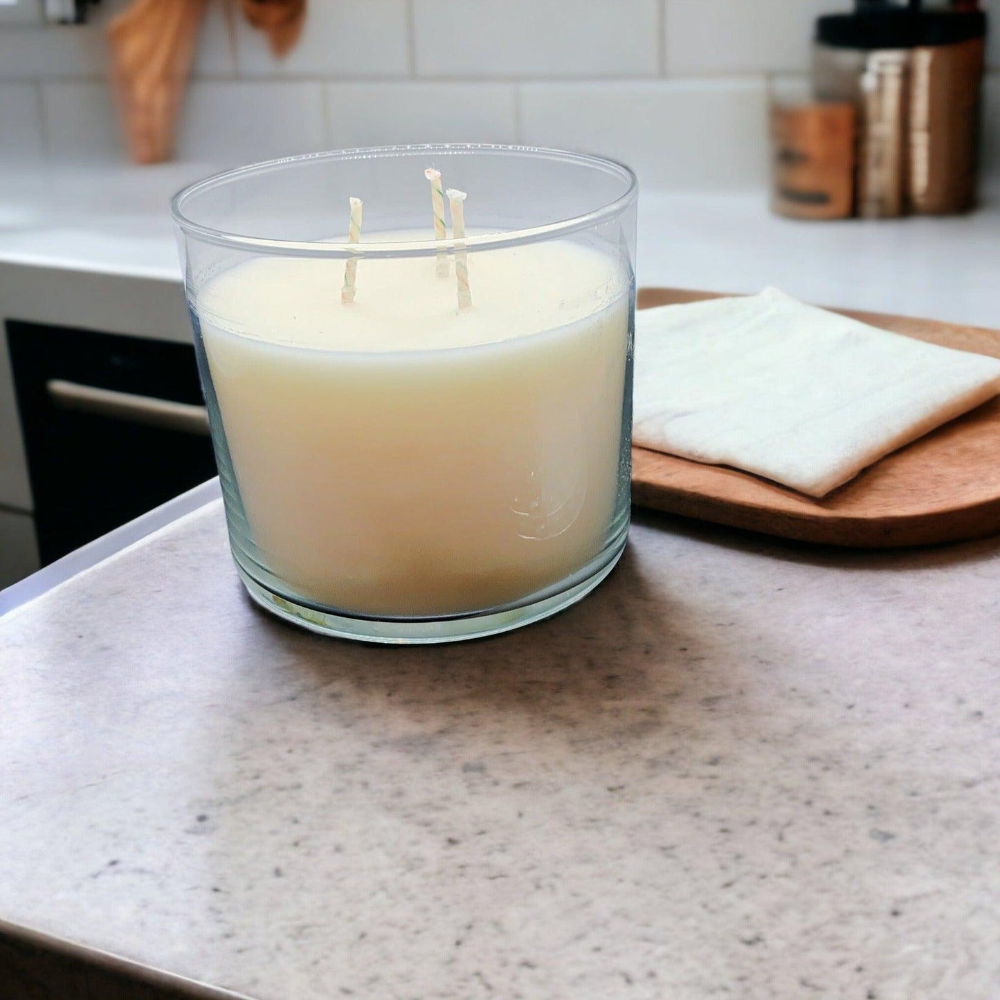Simplistic 3-Wick Soy Candle - 14.5oz Unlabeled