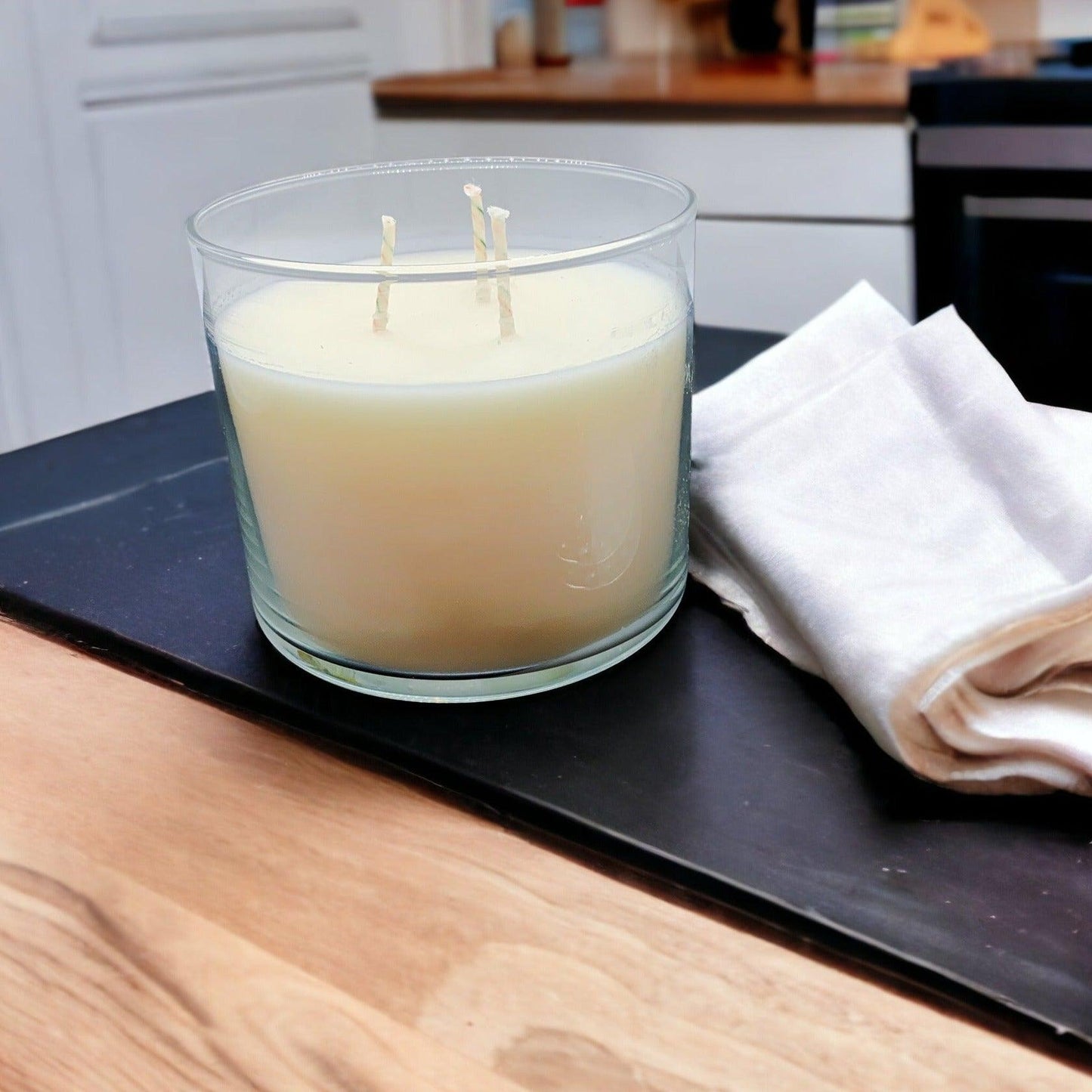 Simplistic 3-Wick Soy Candle - 14.5oz Unlabeled