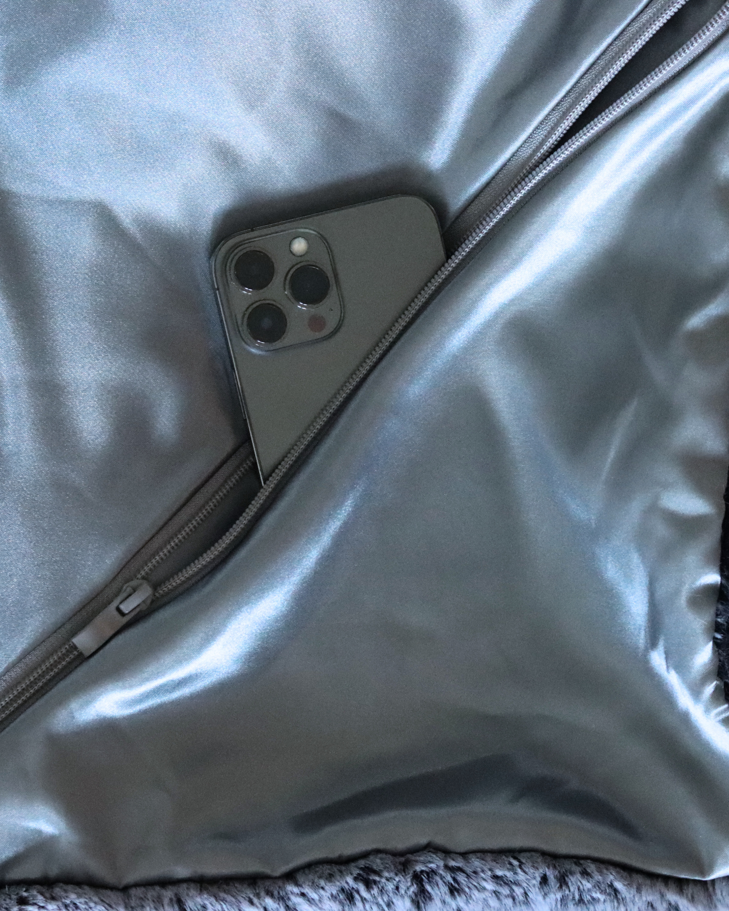 City Mink Waterproof Faux Fur Lap Blanket