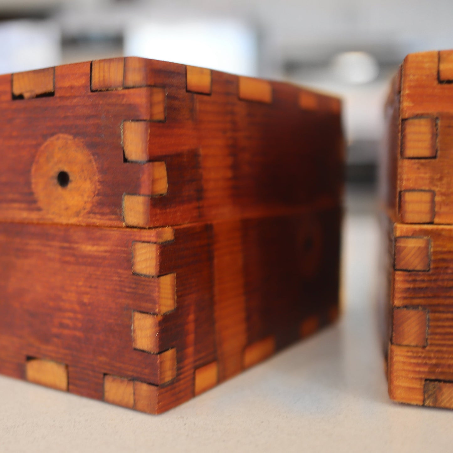 365 Card Storage Box - Reclaimed Piano Wood