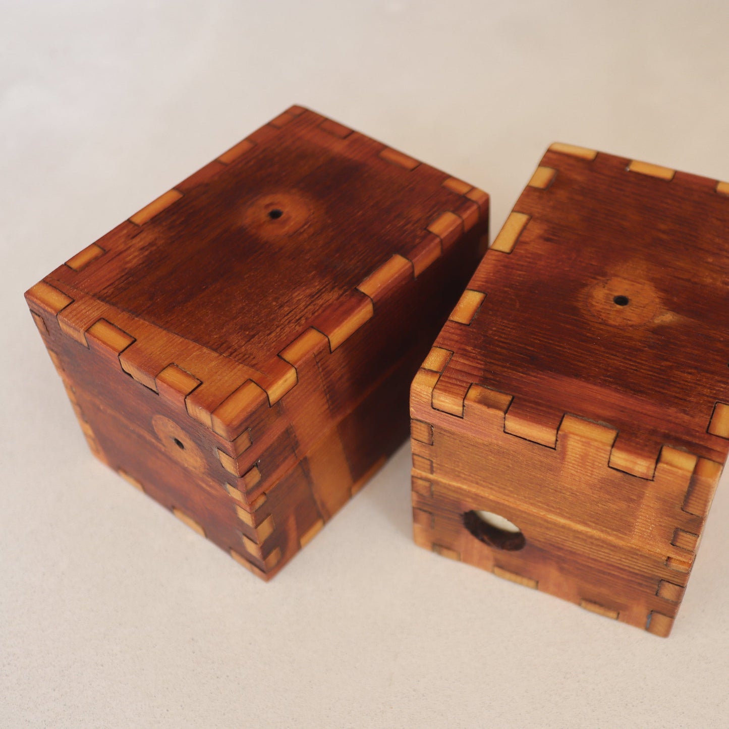 365 Card Storage Box - Reclaimed Piano Wood