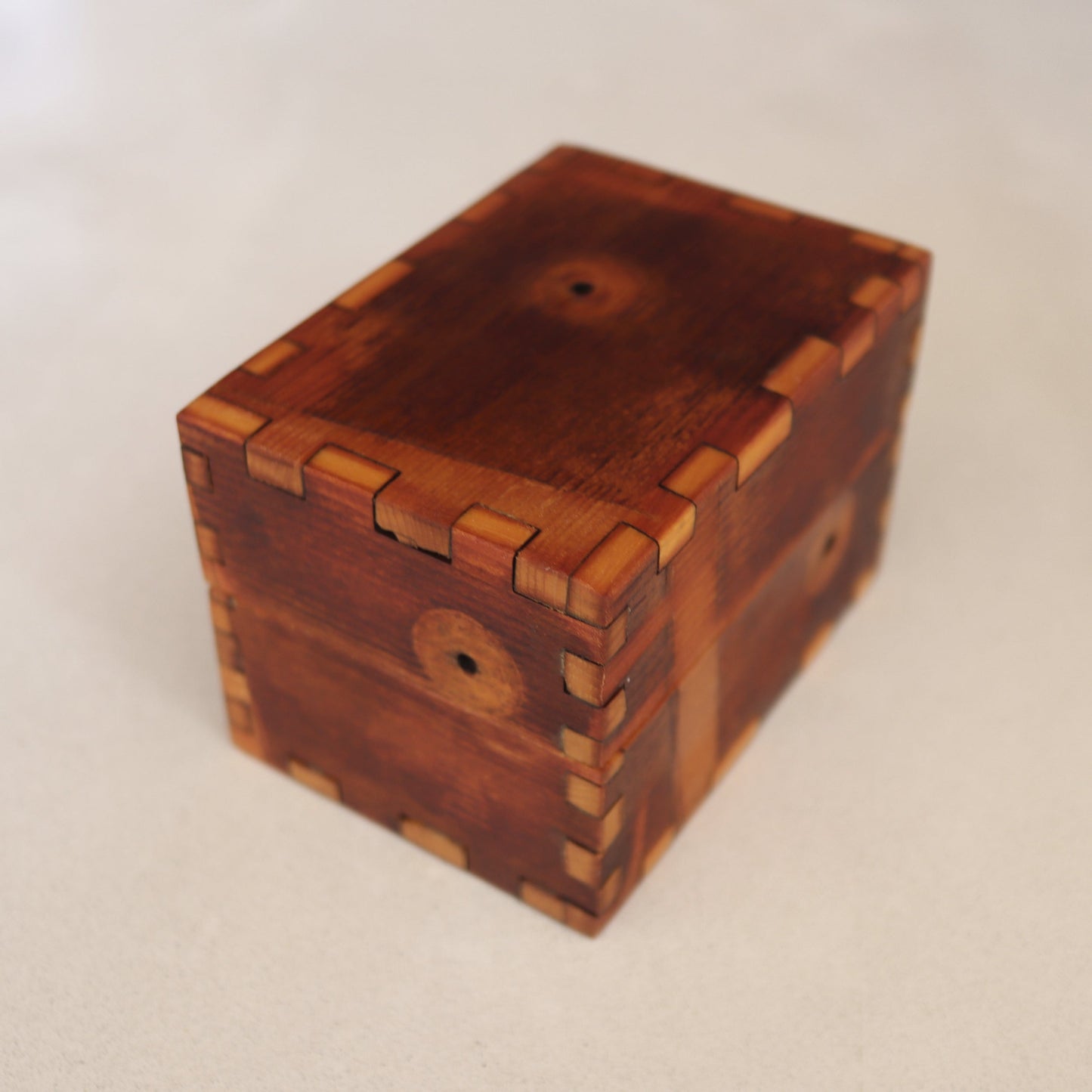 365 Card Storage Box - Reclaimed Piano Wood