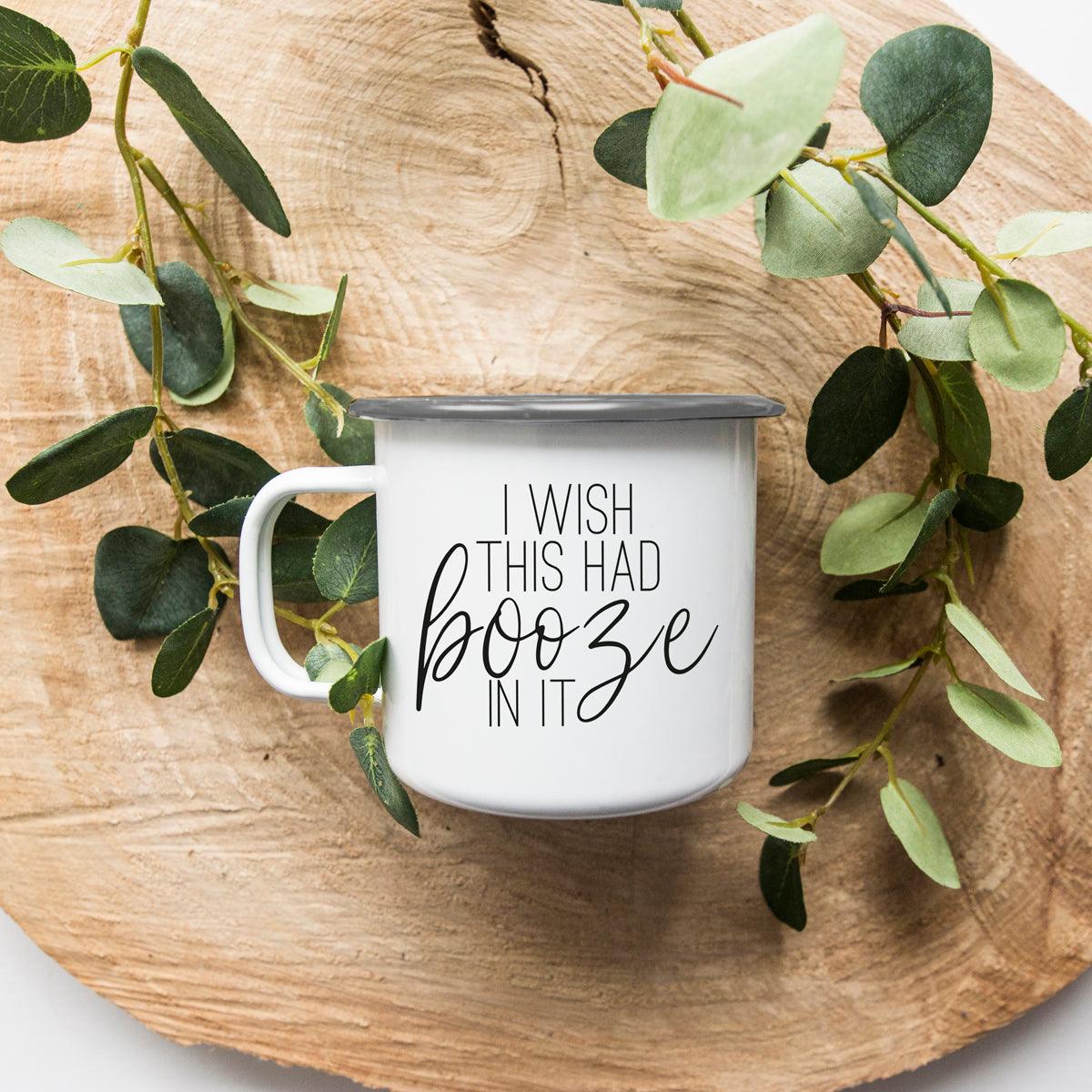 Coffee Before Adulting 18oz Metal Campfire Mug