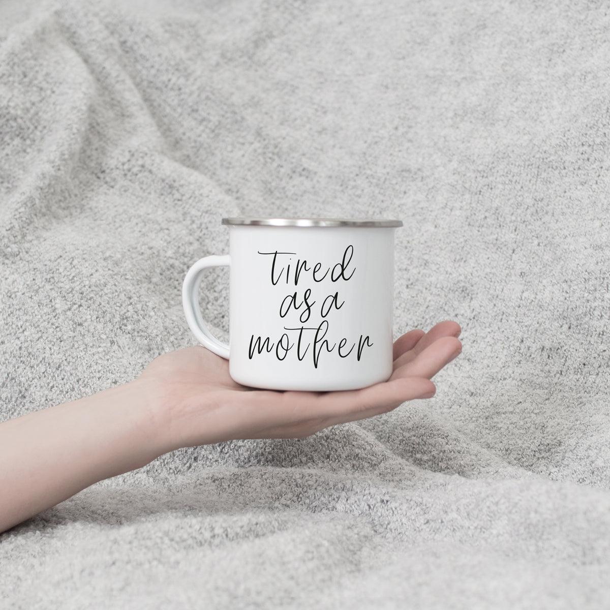 Coffee Before Adulting 18oz Metal Campfire Mug