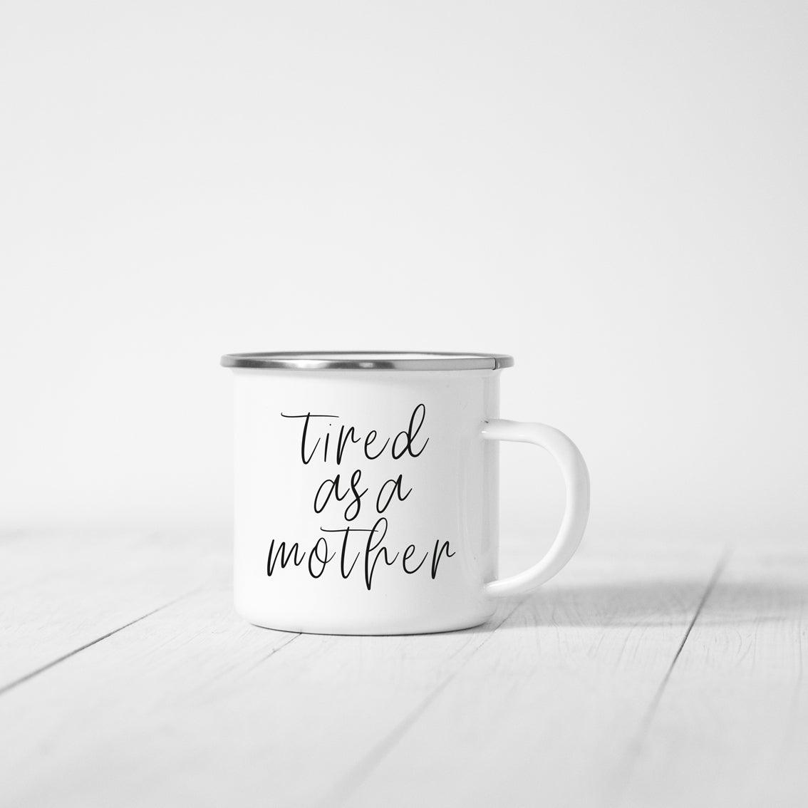 Coffee Before Adulting 18oz Metal Campfire Mug