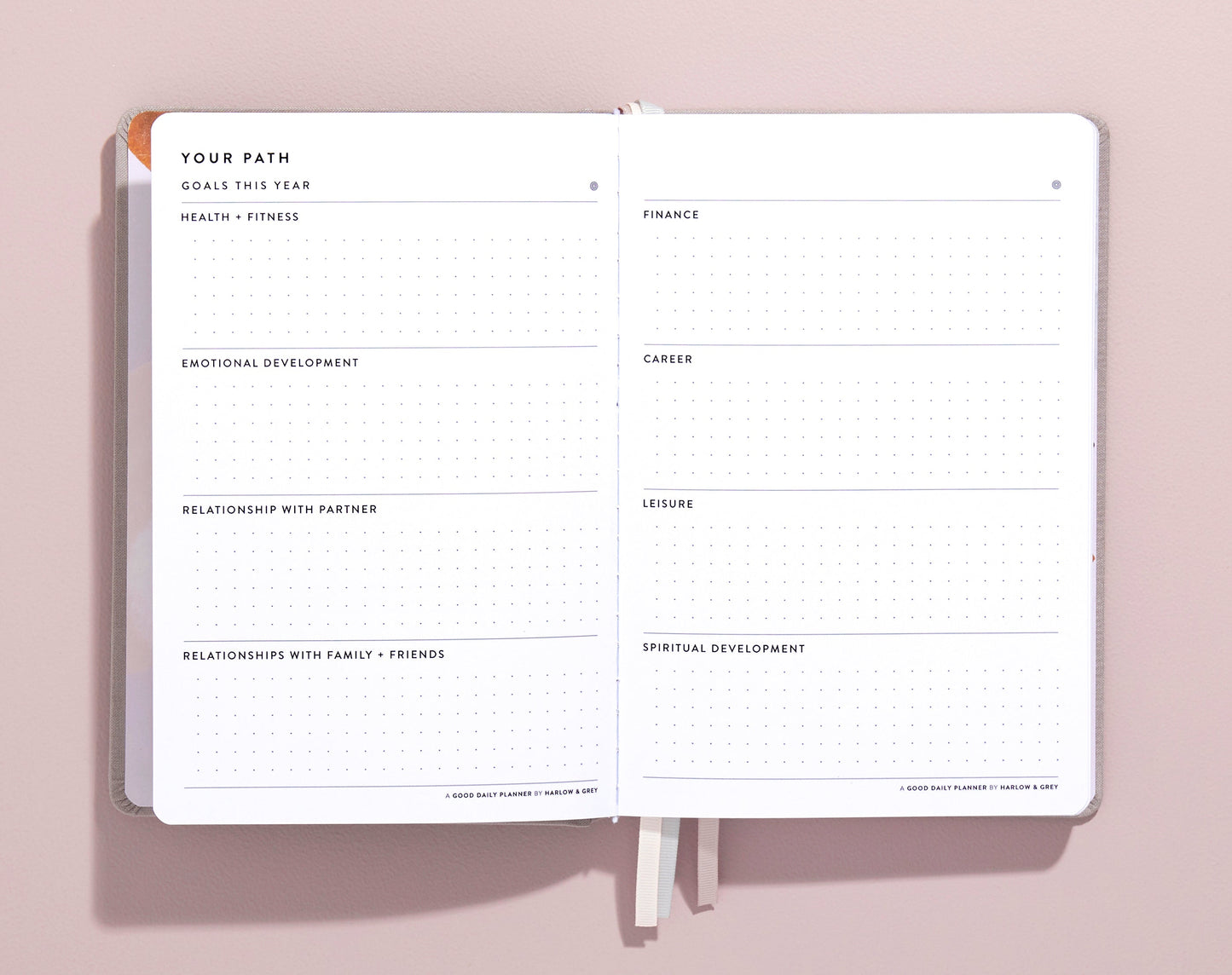 A Good Daily Planner - 6-Month Undated Planner