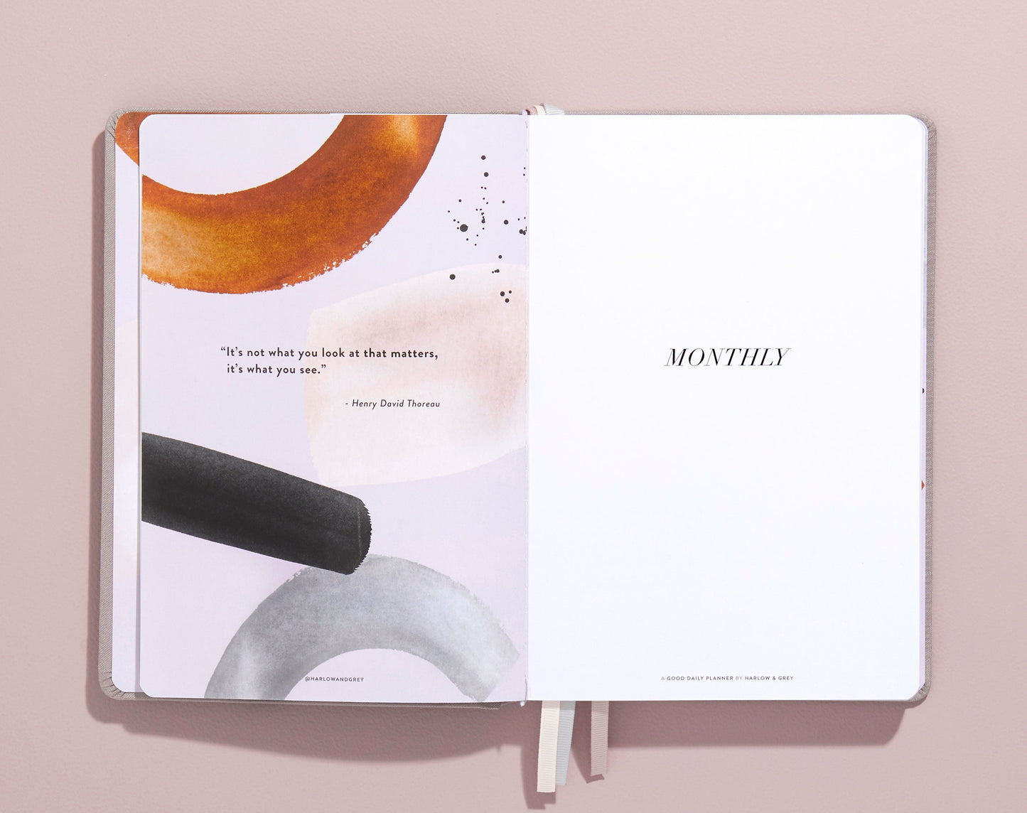 A Good Daily Planner - 6-Month Undated Planner