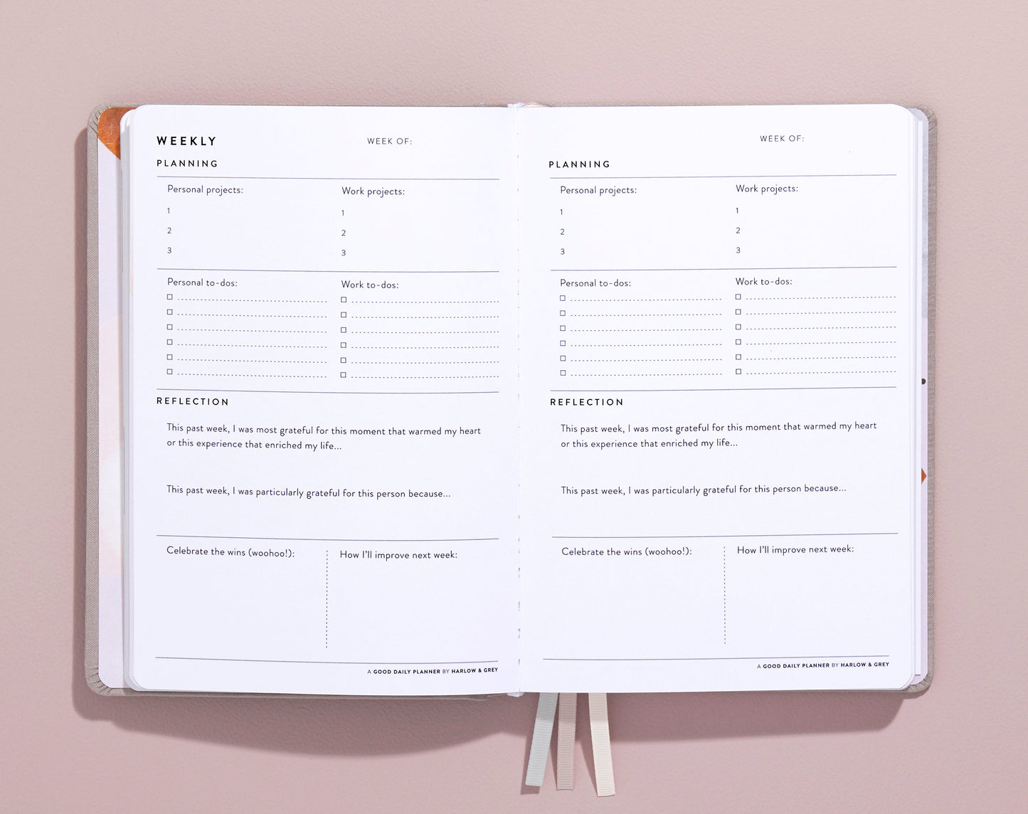 A Good Daily Planner - 6-Month Undated Planner