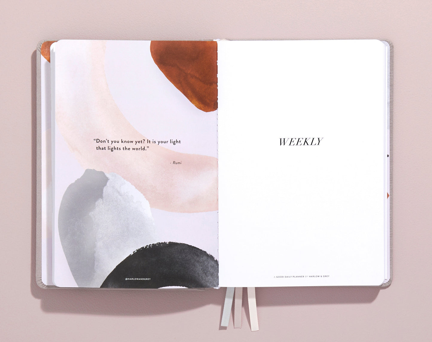 A Good Daily Planner - 6-Month Undated Planner