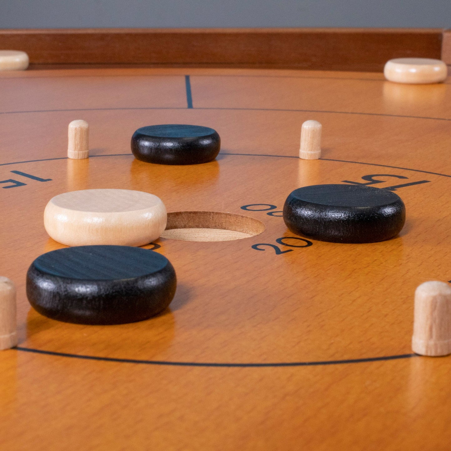 Tournament Crokinole Board - 30 Inch Classic Game
