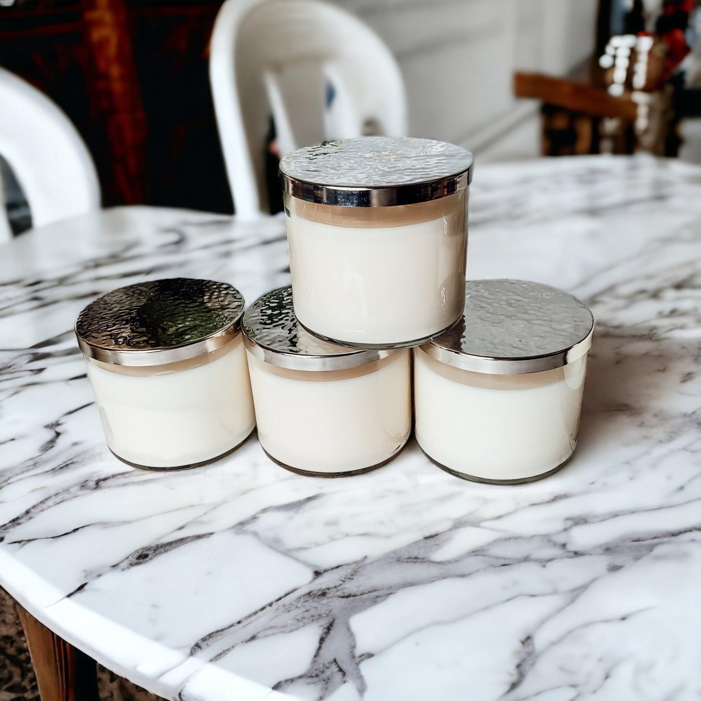 Simplistic 3-Wick Soy Candle - 14.5oz Unlabeled