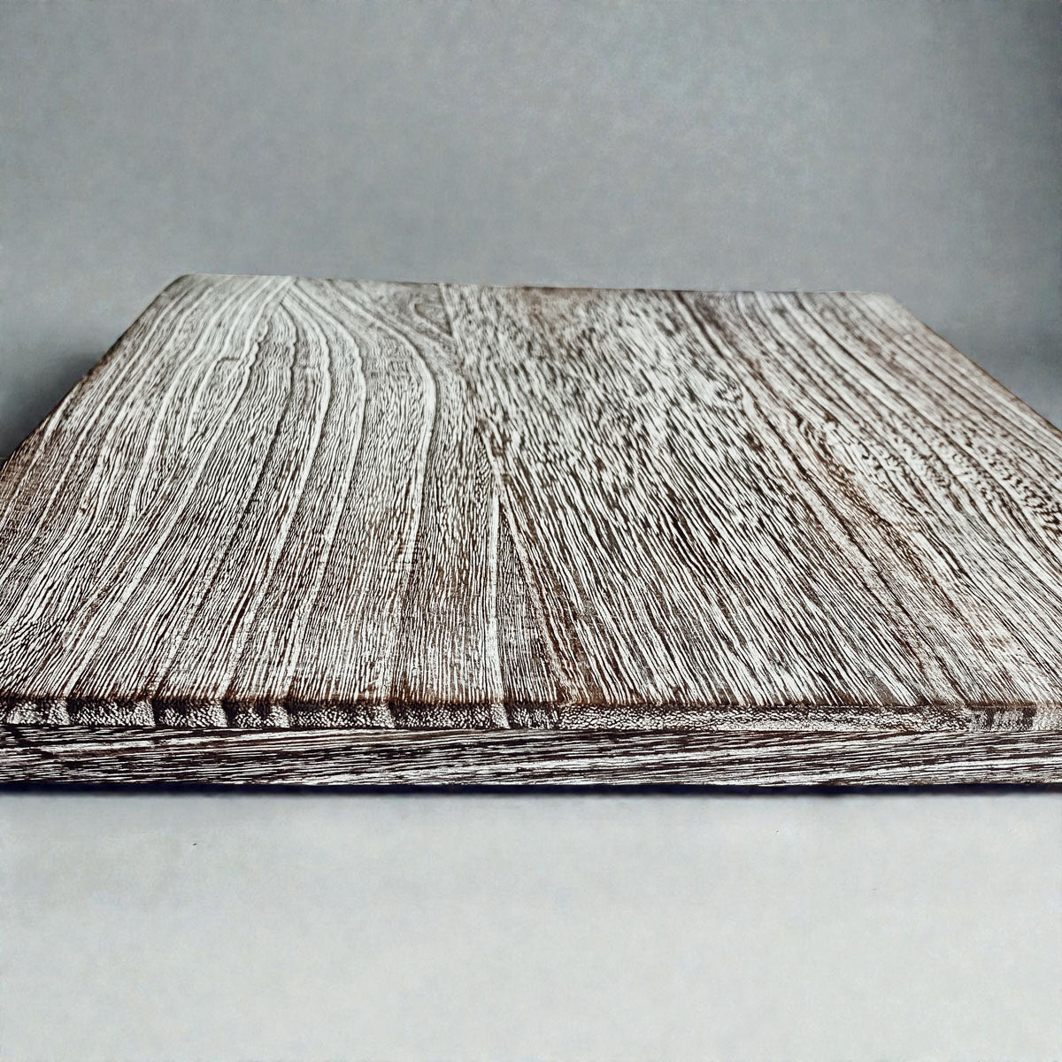 Handmade Wooden Tic Tac Toe Board - 12x12 Rustic Game