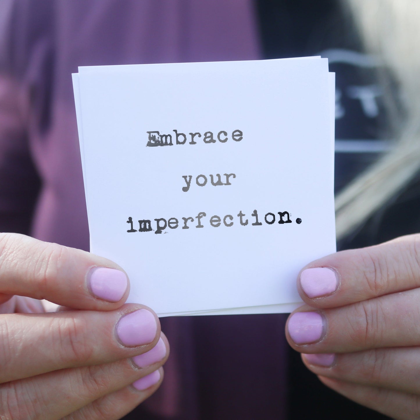 365 Imperfect Daily Inspiration Cards with Desk Stand