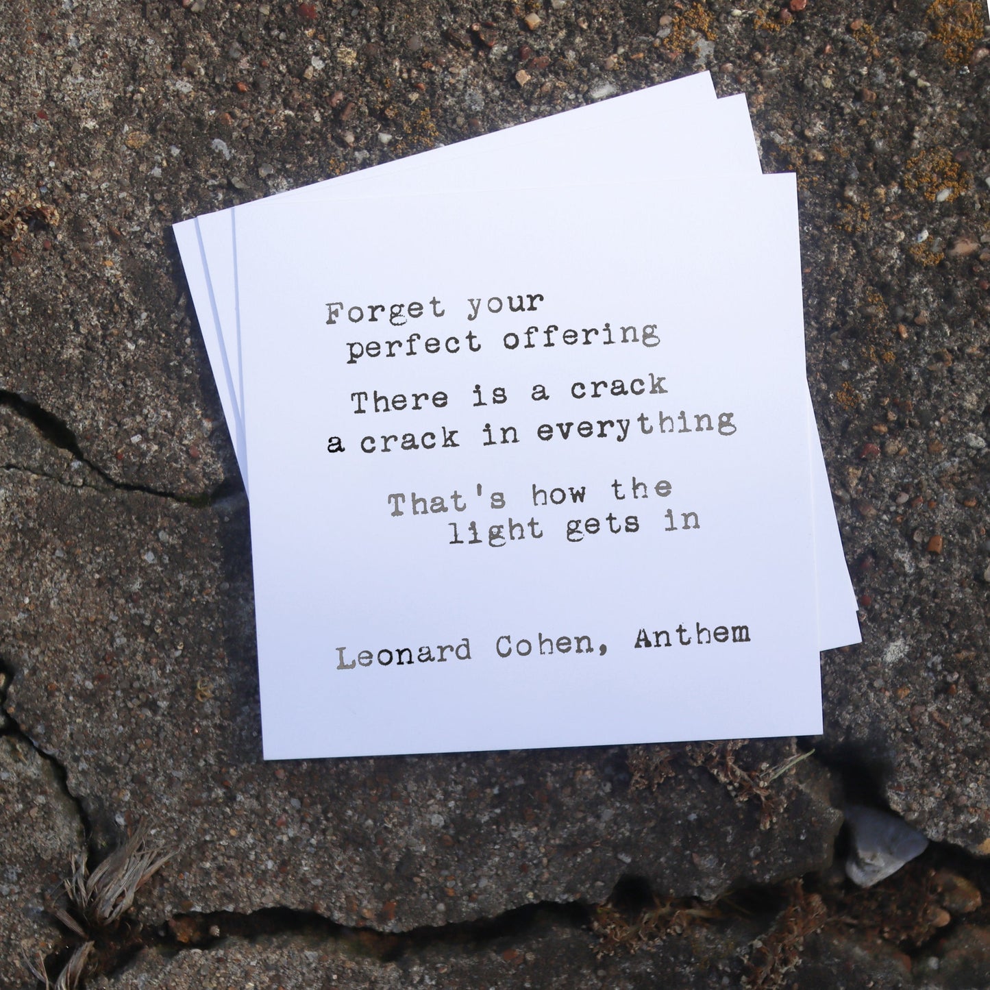 365 Imperfect Daily Inspiration Cards with Desk Stand