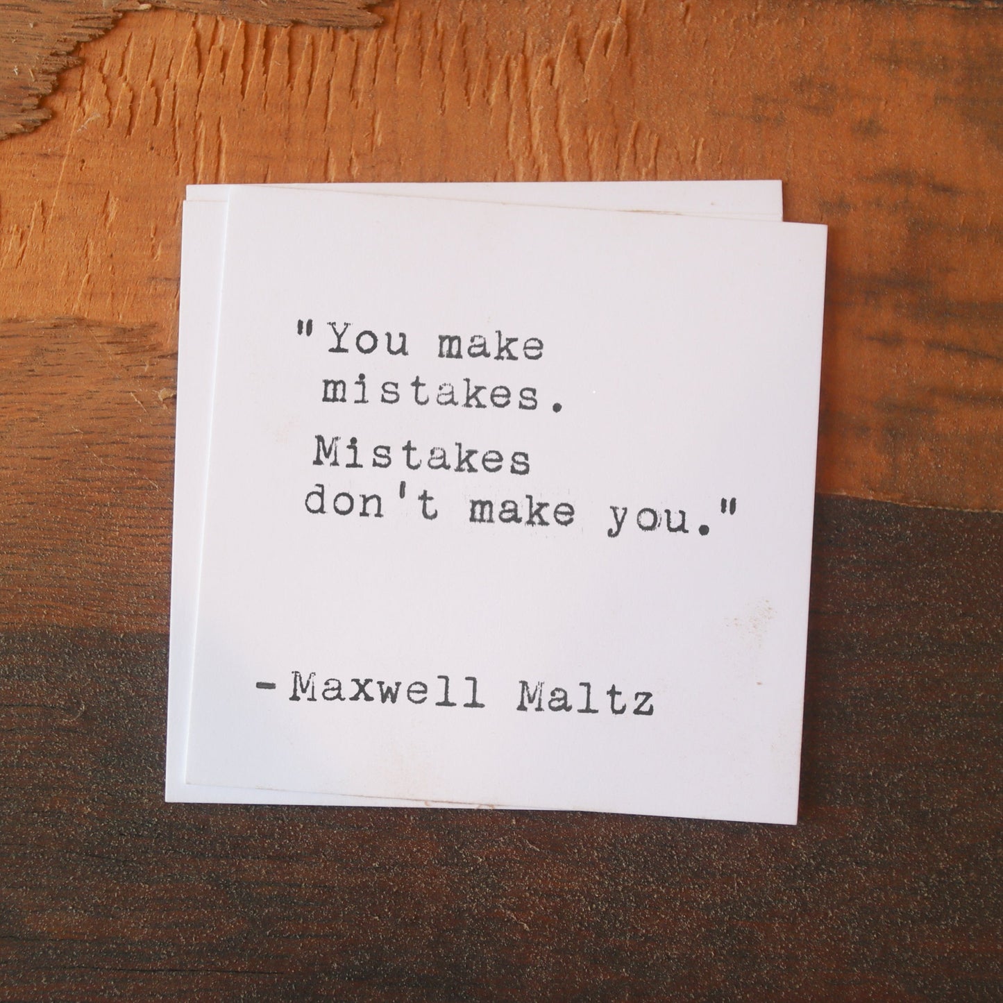 365 Imperfect Daily Inspiration Cards with Desk Stand