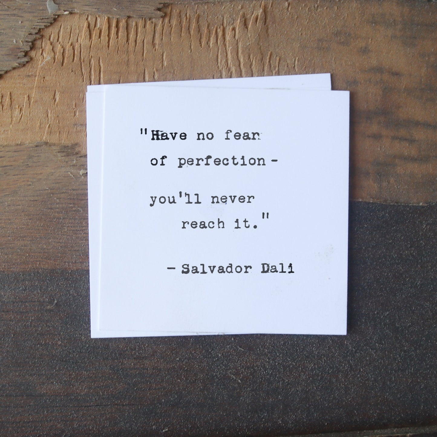 365 Imperfect Daily Inspiration Cards with Desk Stand