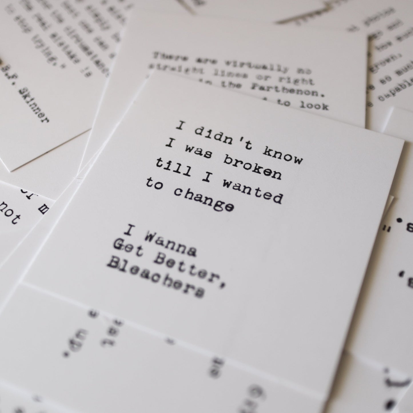 365 Imperfect Daily Inspiration Cards with Desk Stand