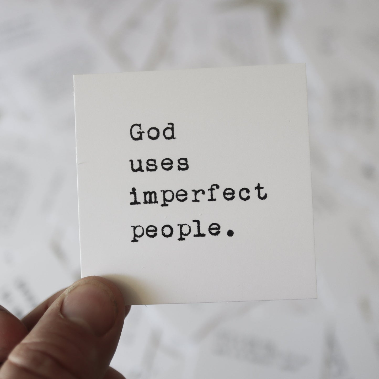 365 Imperfect Daily Inspiration Cards with Desk Stand