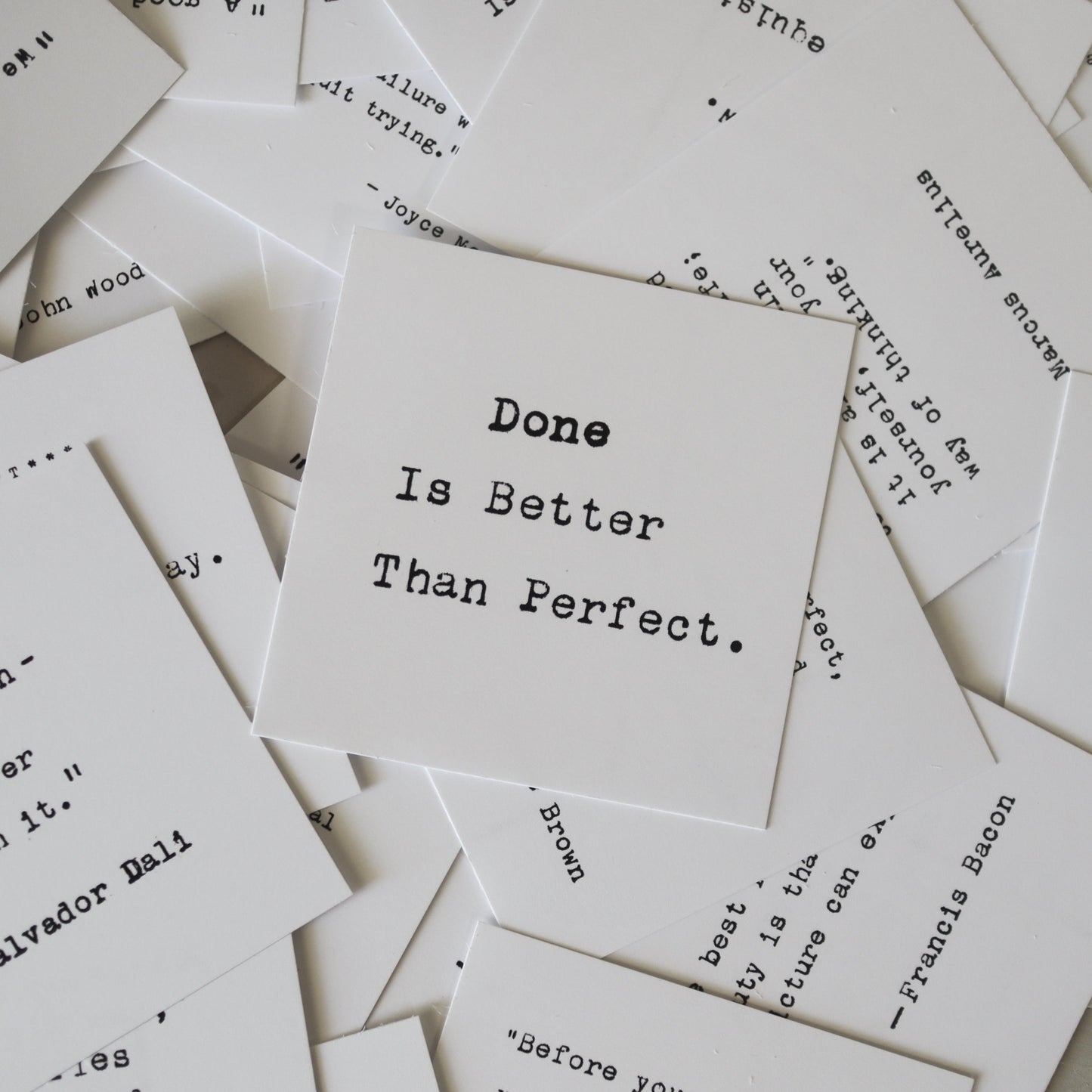 365 Imperfect Daily Inspiration Cards with Desk Stand