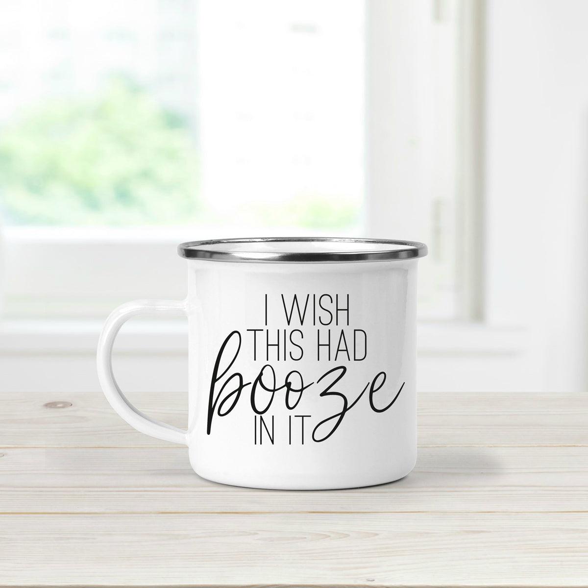 Coffee Before Adulting 18oz Metal Campfire Mug