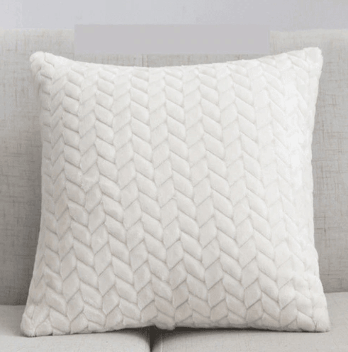 Plush Velour Pillow Case - 16.5x16.5