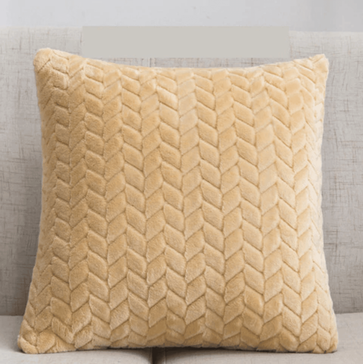 Plush Velour Pillow Case - 16.5x16.5