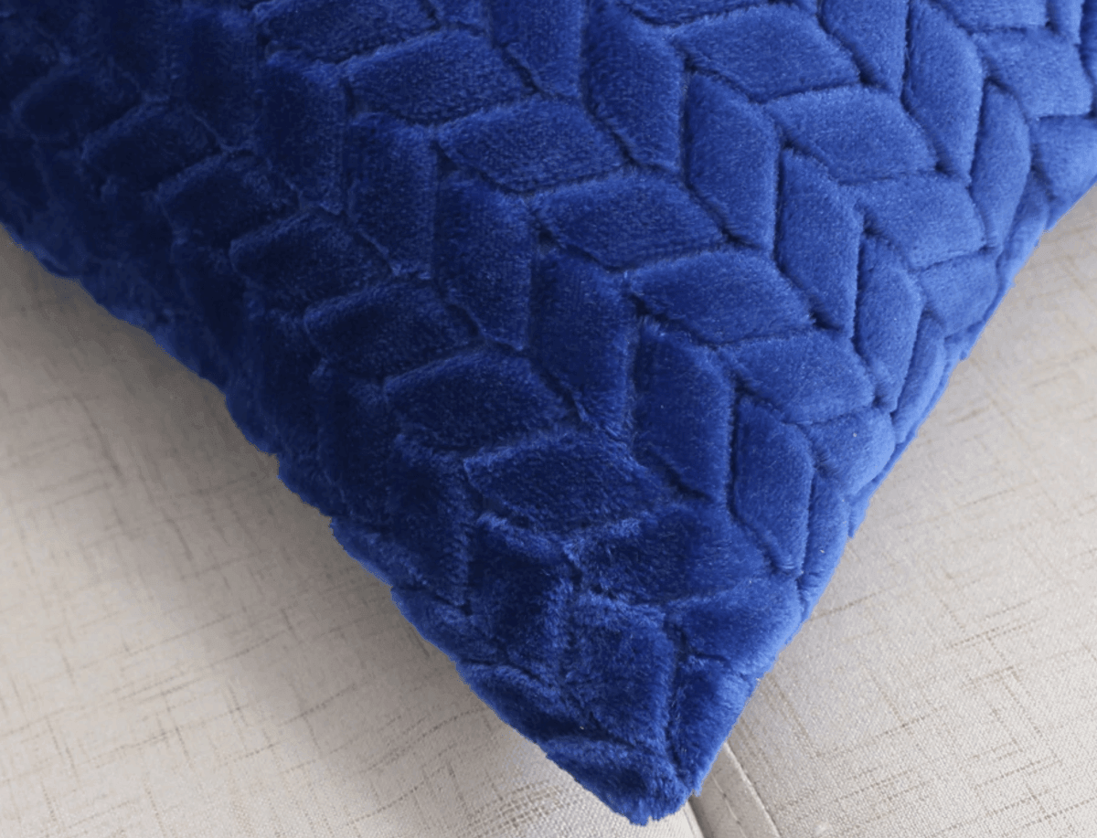 Plush Velour Pillow Case - 16.5x16.5