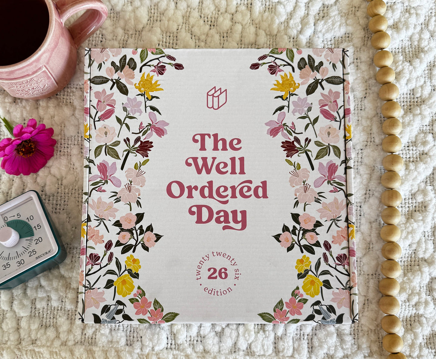 Well Ordered Day Planner 2026 - Daily Organizer with Meal Planning