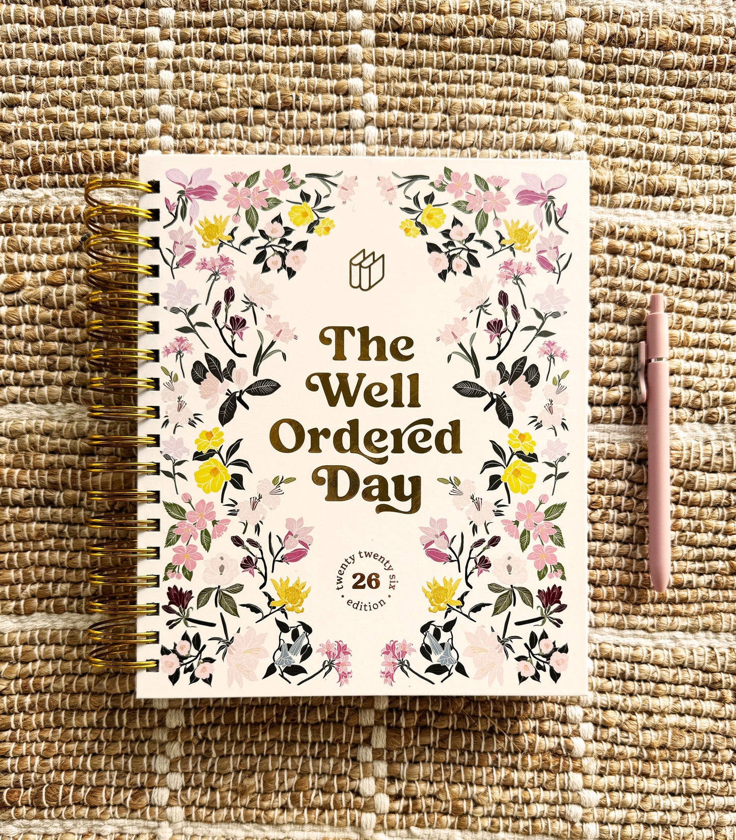 Well Ordered Day Planner 2026 - Daily Organizer with Meal Planning