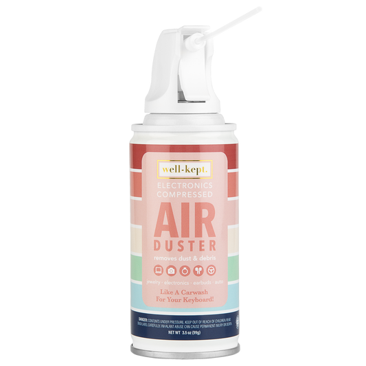 Mini Compressed Air Duster - 3.5 oz Electronics Cleaner