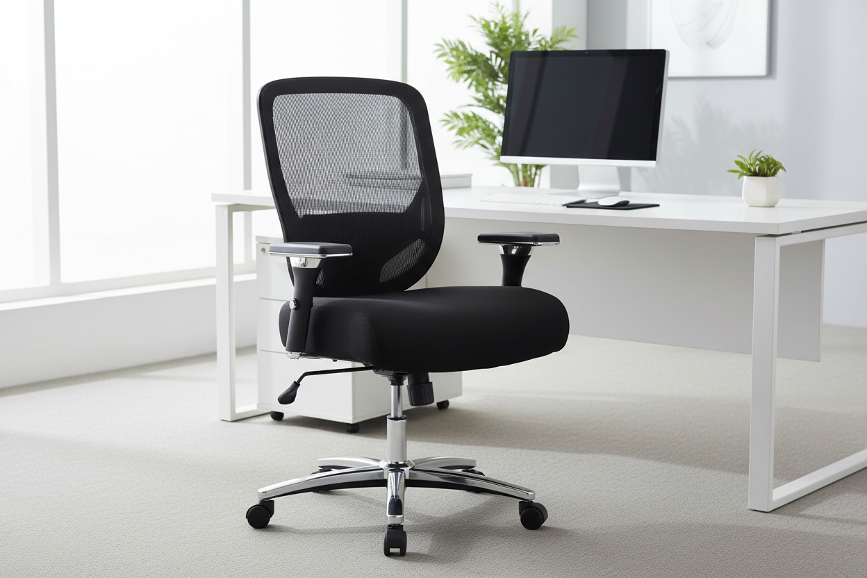 Big and Tall Office Chair 500lbs - Office Setting