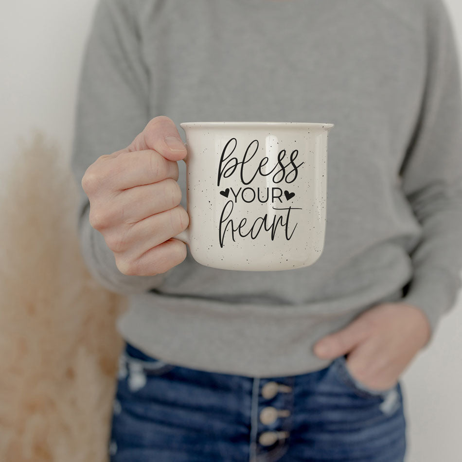 Bless Your Heart 14oz Ceramic Campfire Mug