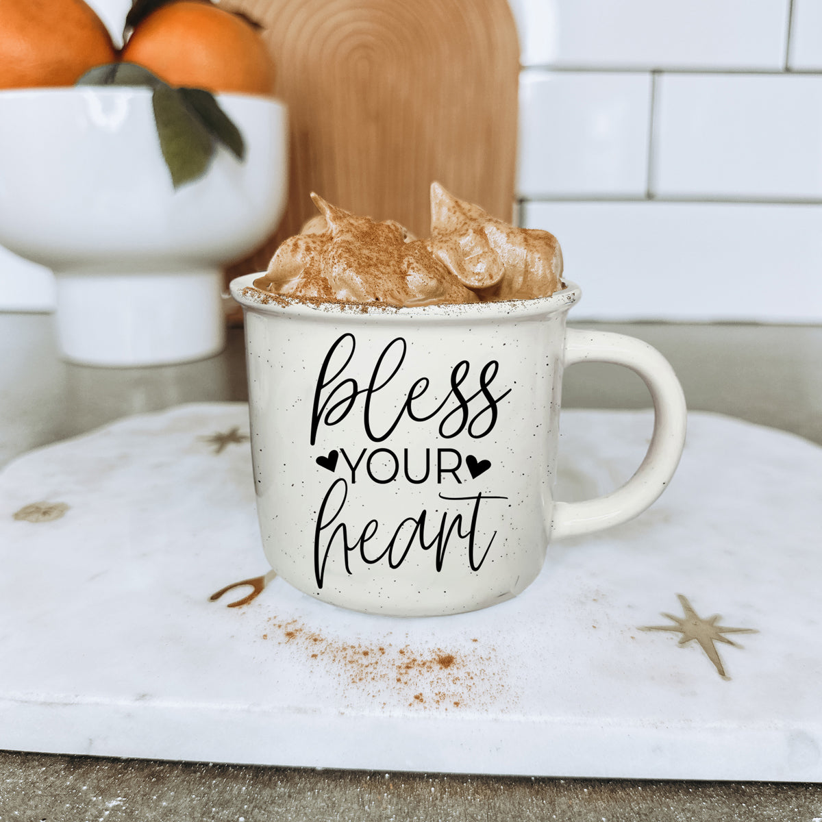 Bless Your Heart 14oz Ceramic Campfire Mug
