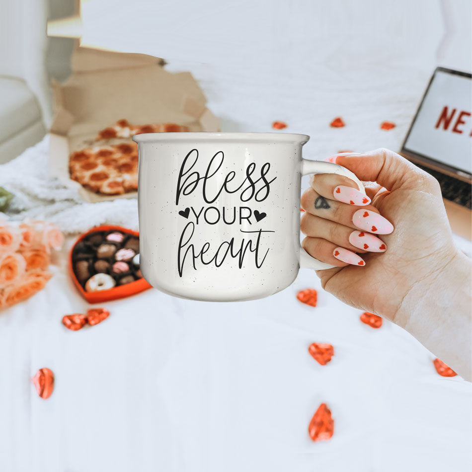 Bless Your Heart 14oz Ceramic Campfire Mug
