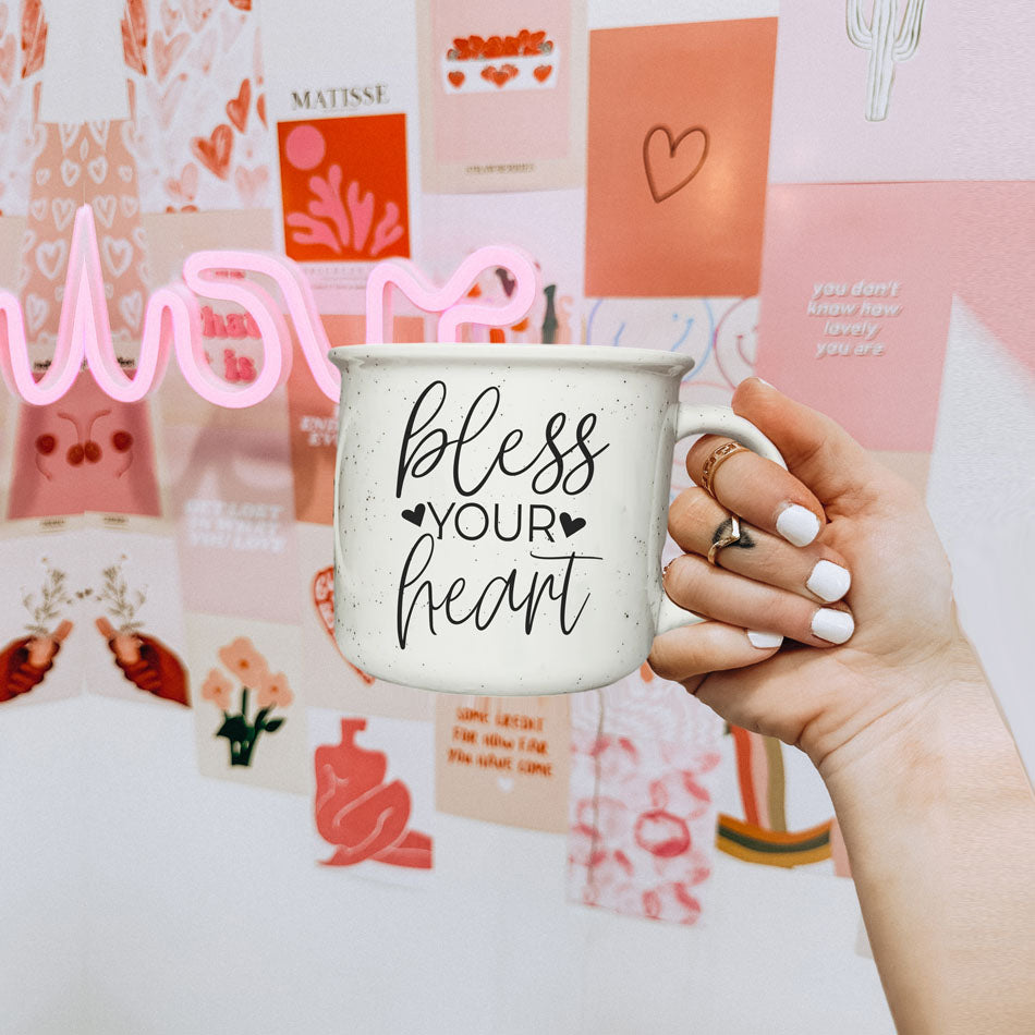 Bless Your Heart 14oz Ceramic Campfire Mug