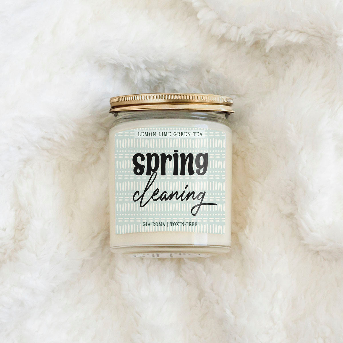 Lemon Lime Green Tea Candle - 9oz Soy Blend