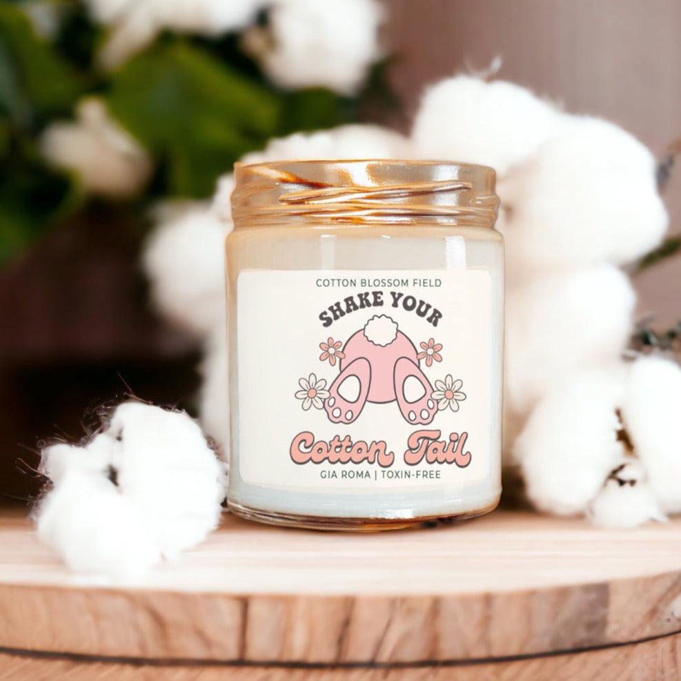Cotton Blossom Retro Candle - 9oz Soy Blend