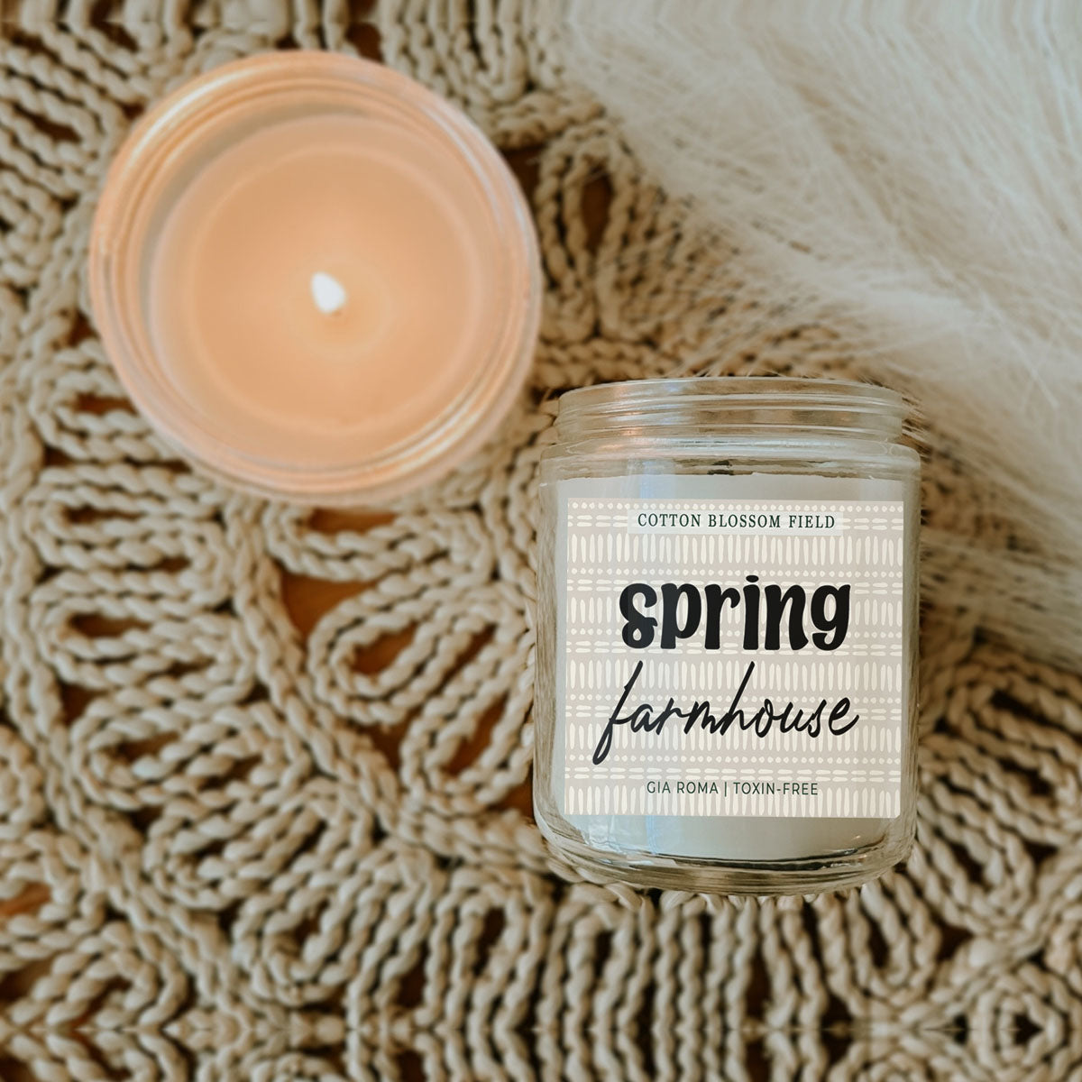 Cotton Blossom Candle - 9oz Soy Blend