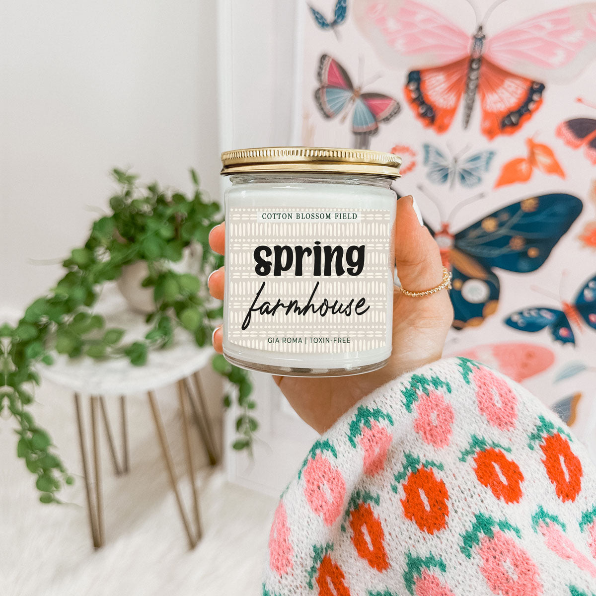 Cotton Blossom Candle - 9oz Soy Blend