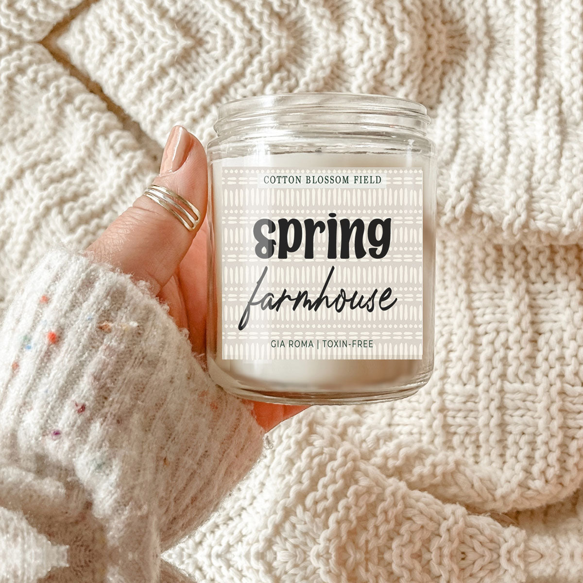 Cotton Blossom Candle - 9oz Soy Blend