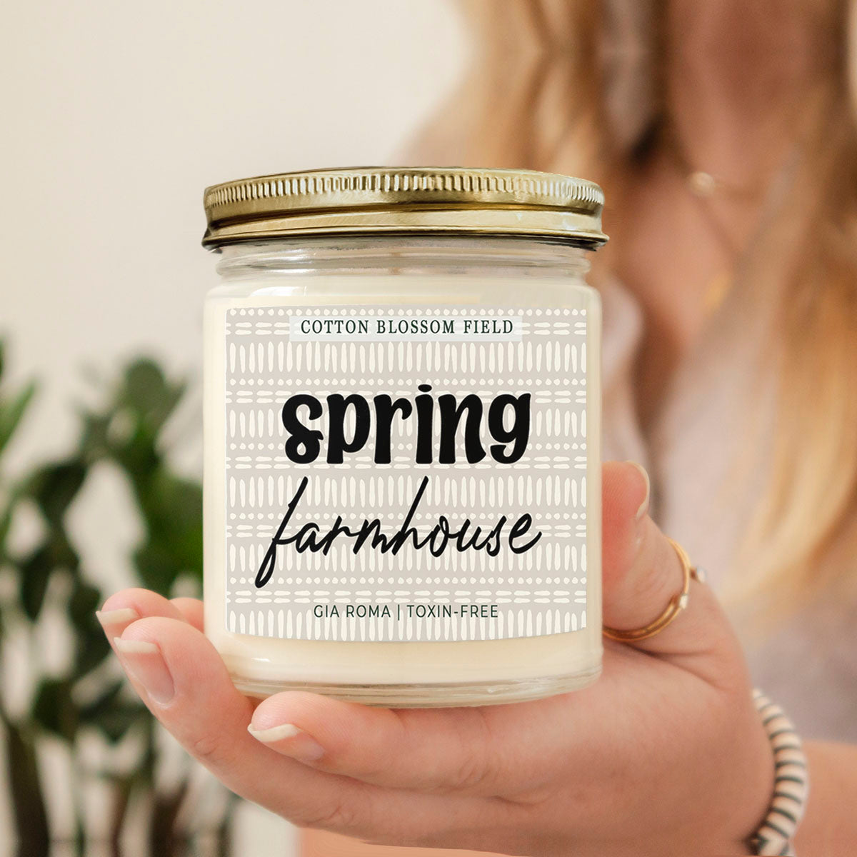Cotton Blossom Candle - 9oz Soy Blend
