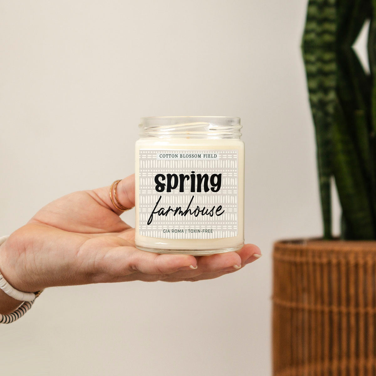 Cotton Blossom Candle - 9oz Soy Blend