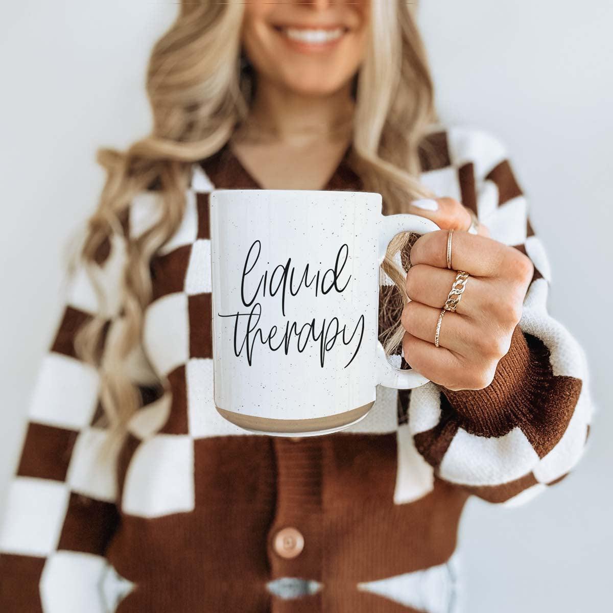 Liquid Therapy 16oz Double Wall Ceramic Mug